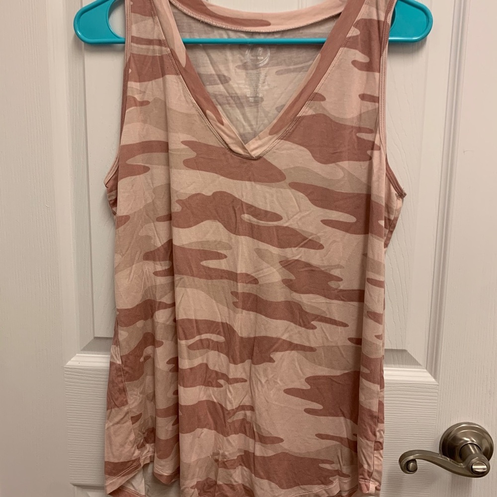 Camo tank top